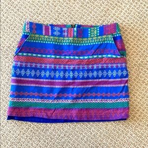 Patterned skirt